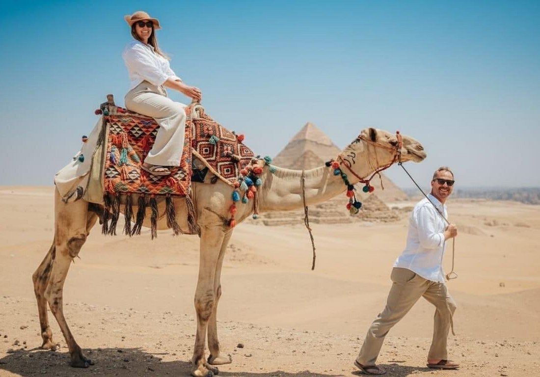 Giza Pyramids Tour Sphinx Panoramic View and Sahara Desert