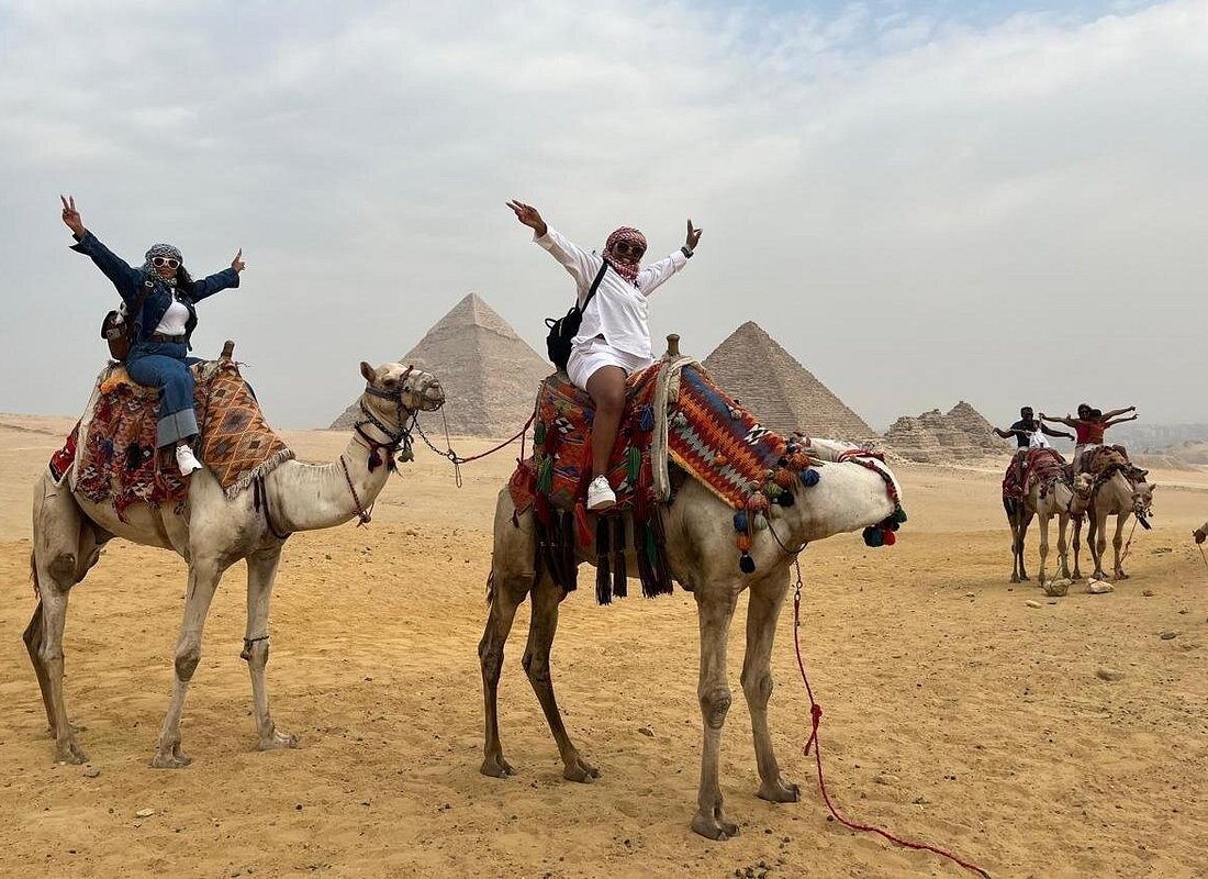 Giza Pyramids Tour Sphinx Panoramic View and Sahara Desert