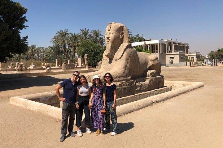 Full Day Tour to The Giza Pyramids Sphinx Sakkara and Memphis