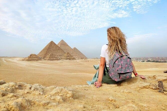 Full Day Tour to The Giza Pyramids Sphinx Sakkara and Memphis